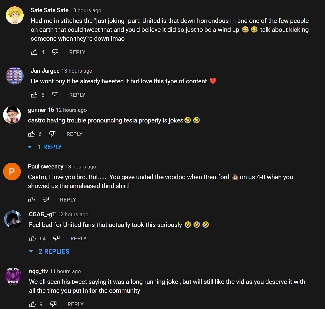 Fans react to Castro1021 trying to buy a Tesla (Image via Castro1021 YouTube)